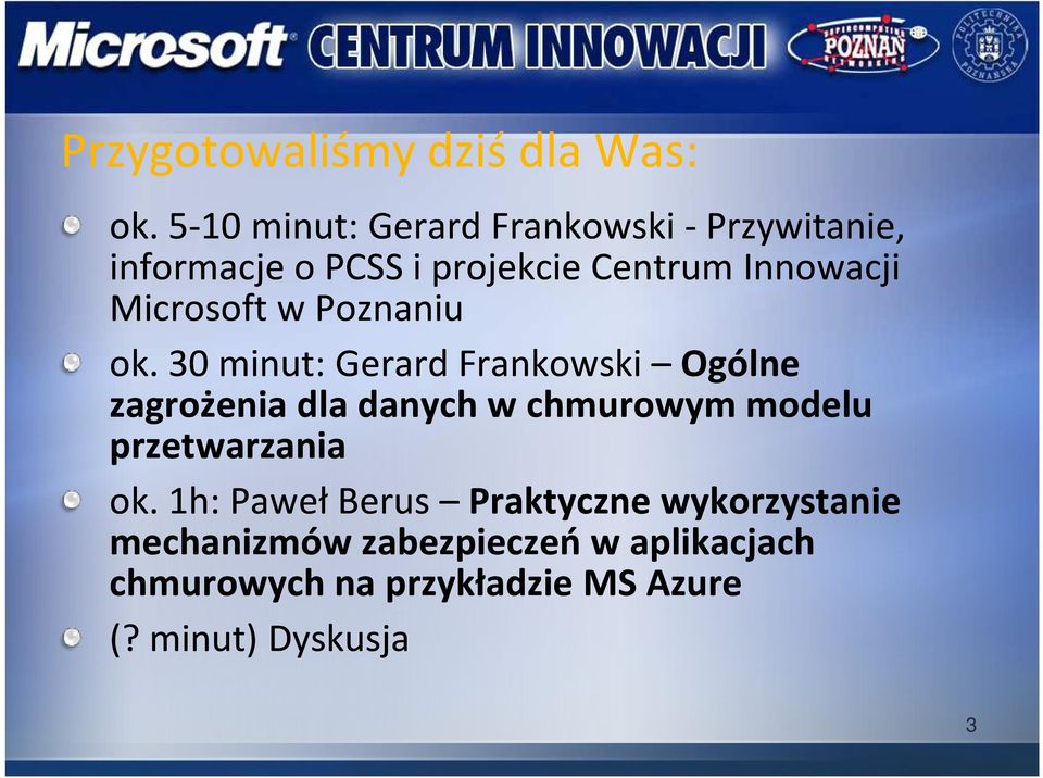 Microsoft w Poznaniu ok.