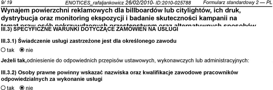 Zada realizowane w ramach projektu "Ułatwia III.3.