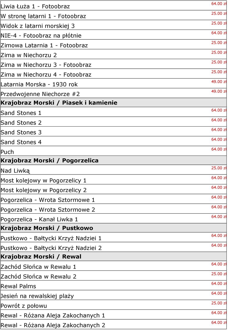 Pogorzelica Nad Liwką Most kolejowy w Pogorzelicy 1 Most kolejowy w Pogorzelicy 2 Pogorzelica - Wrota Sztormowe 1 Pogorzelica - Wrota Sztormowe 2 Pogorzelica - Kanał Liwka 1 Krajobraz Morski /