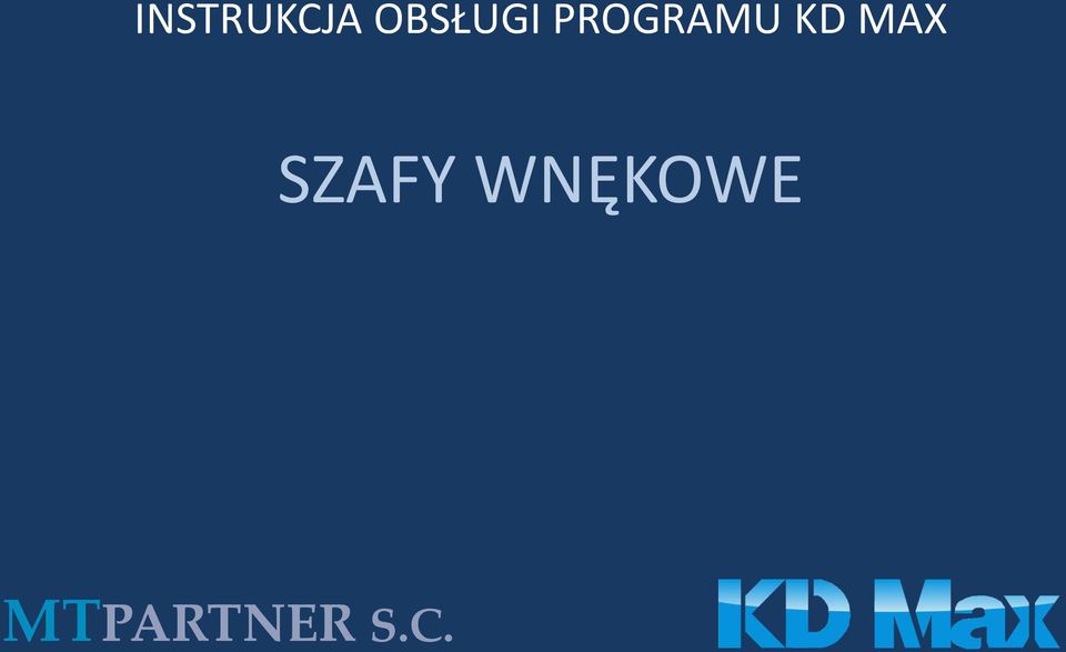 PROGRAMU KD MAX