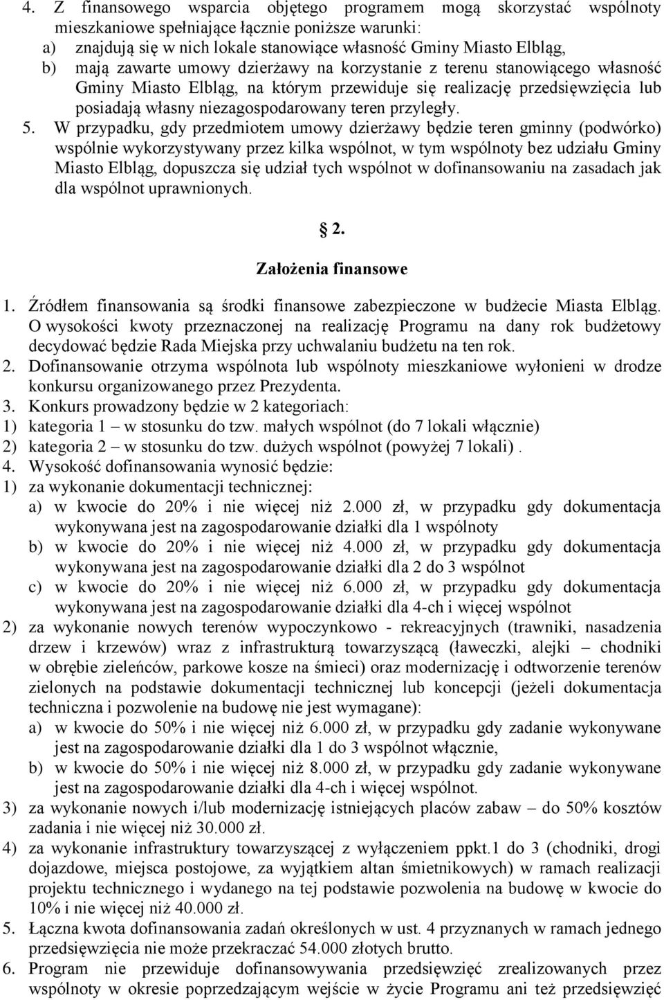 przyległy. 5.