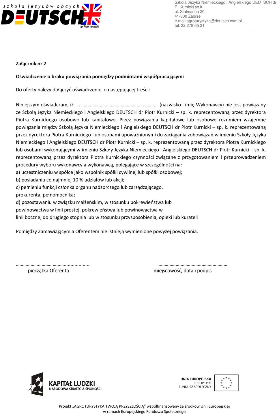 Przez powiązania ka