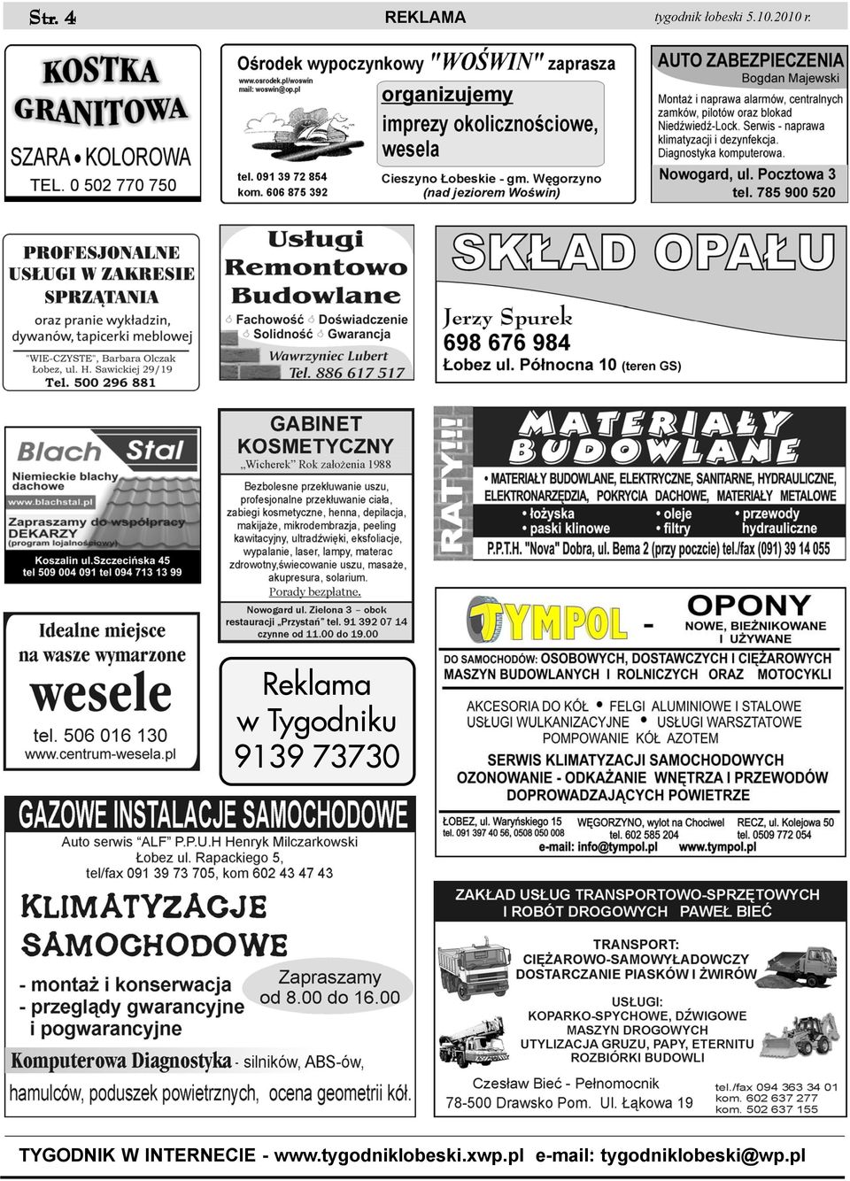 Reklama w Tygodniku 9139 73730 TYGODNIK