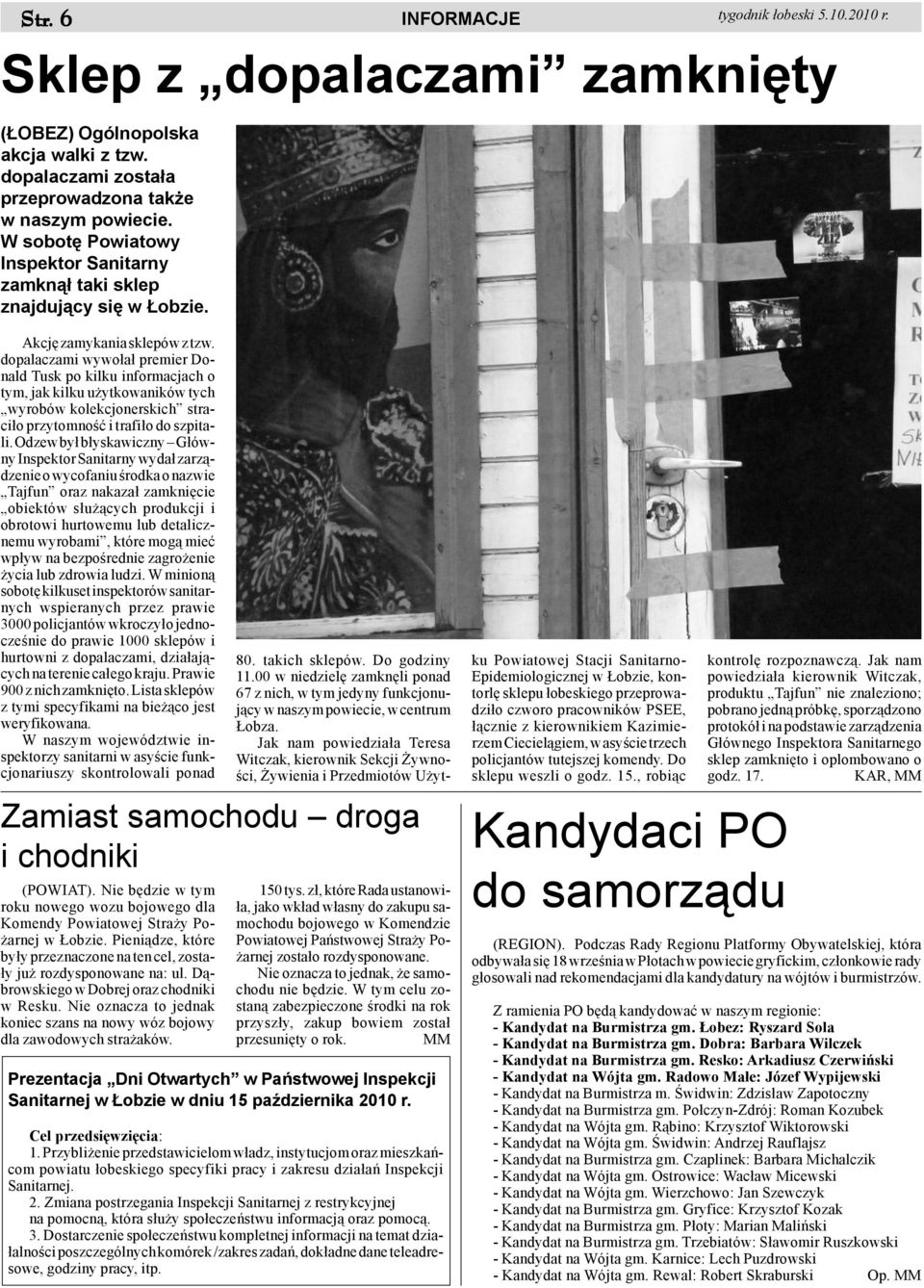 dopalaczami wywo³a³ premier Donald Tusk po kilku informacjach o tym, jak kilku u ytkowaników tych wyrobów kolekcjonerskich straci³o przytomnoœæ i trafi³o do szpitali.