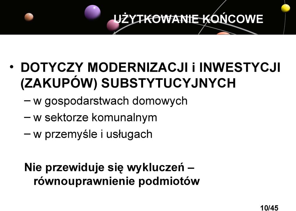 gospodarstwach domowych w sektorze komunalnym w