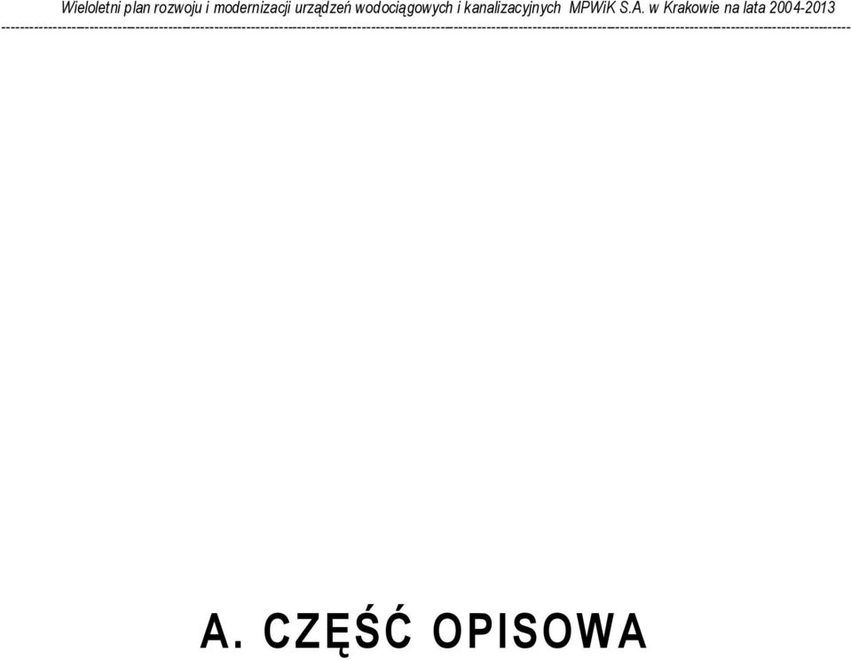 w Krakowie na lata 2004-2013