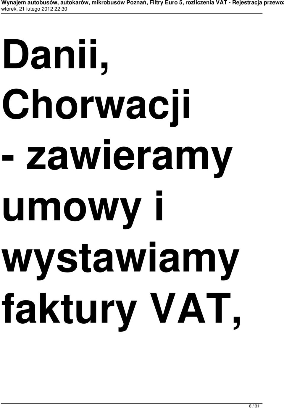 umowy i