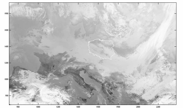 Znormalizowana projekcja geostacjonarna. Projekcja ta związana jest z obrazem ziemi wdzianym z satelity geostacjonarnego. Satelita geostacjonarny jest umiejscowiony w płaszczyźnie równika ziemskiego.
