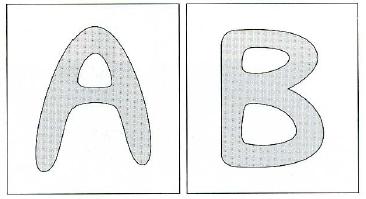 Cechy topologiczne, oprócz cech geometrycznych, są dodatkowym sposobem opisu kształtu obiektów. Spójność obszaru Liczba otworów Rys. 86. Obszar zawierający trzy spójne obiekty C=3. Rys. 87.