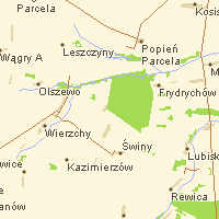 Mapa 4: Drga krajwa przebiegająca przez gminę Rgów Odległści d siedziby gminy d pbliskich miejscwści są następujące: Warszawy 110 km (k. 2h 30min), Łdzi 32km (k. 50min), Skierniewic 34km (k.