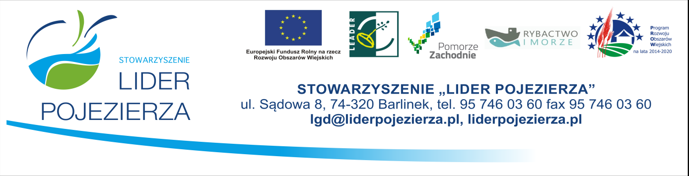 Lista członków Stowarzyszenia "Lider Pojezierza" Lp.