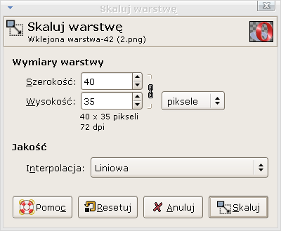 Przesuwamy render tak aby znalazł się w miejscu takim jak poniŝej. Oczywiście robimy to narzędziem "Przesuwanie warstw i zaznaczeń (M)".