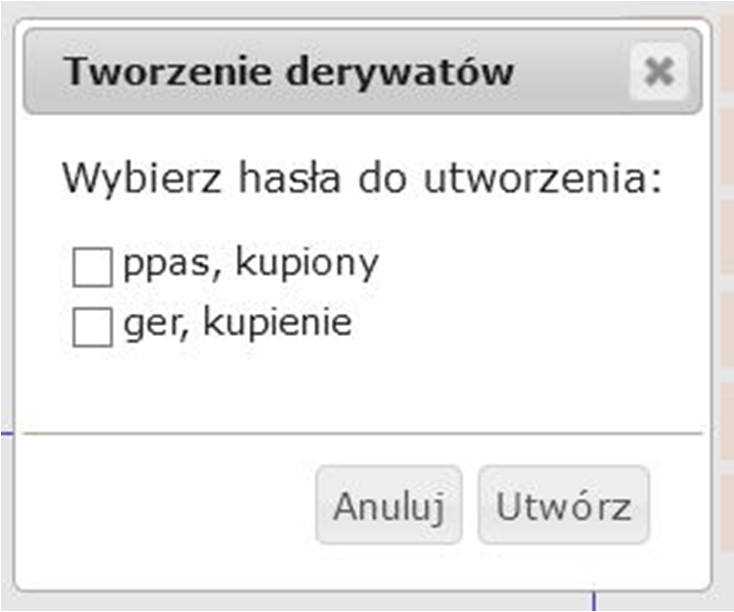 S t r o n a 12 rodzaj i informacja o kategorii pospolitości (p.2.2.1.4.4).