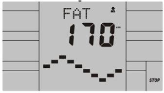 f) Pomiar tkanki tłuszczowej 2. Komputer zapamięta parametry takie jak: płeć,wzrost, waga i wiek ćwiczącego nawet po wyłączeniu komputera 3. Symulator EKG pokazujący Twój status 4.