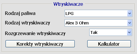 Poziom sygnału obrotów [V] - ustawiamy wartość napięcia, przy którym obroty występują bez zakłóceń. Standardowo dla cewki zapłonowej - 12V, dla czujników położenia wału - około 5V.