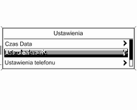 Wprowadzenie 19 Włączanie lub wyłączanie funkcji Wprowadzanie ciągu znaków CD 400 Wybieranie opcji Obrócić pokrętło wielofunkcyjne, aby zaznaczyć funkcję, która ma zostać włączona lub wyłączona.