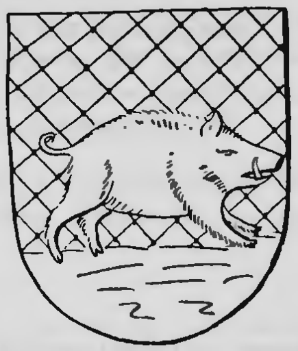 Rysunek 6: Herb Debrzna według C. Beckherrna Kolejny rysunek herbu Debrzna powstał już w okresie administracji polskiej a wykonał go M. Gumowski w 1939.