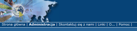 4.3 Tworzenie nowych metadanych Rysunek 12 W górnej części dostępny jest panel menu (Rysunek 13), za pomocą którego zalogowany użytkownik może: wrócić na stronę główną w celu wyszukiwania metadanych