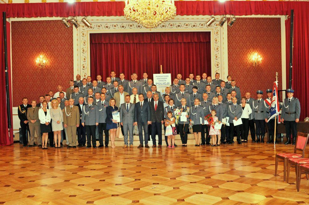 OBCHODY ŚWIĘTA POLICJI Żagań, 20 LIPCA 2016 r. W Pałacu Książęcym w Żaganiu uczestniczyłem w Powiatowych Obchodach Święta Policji.