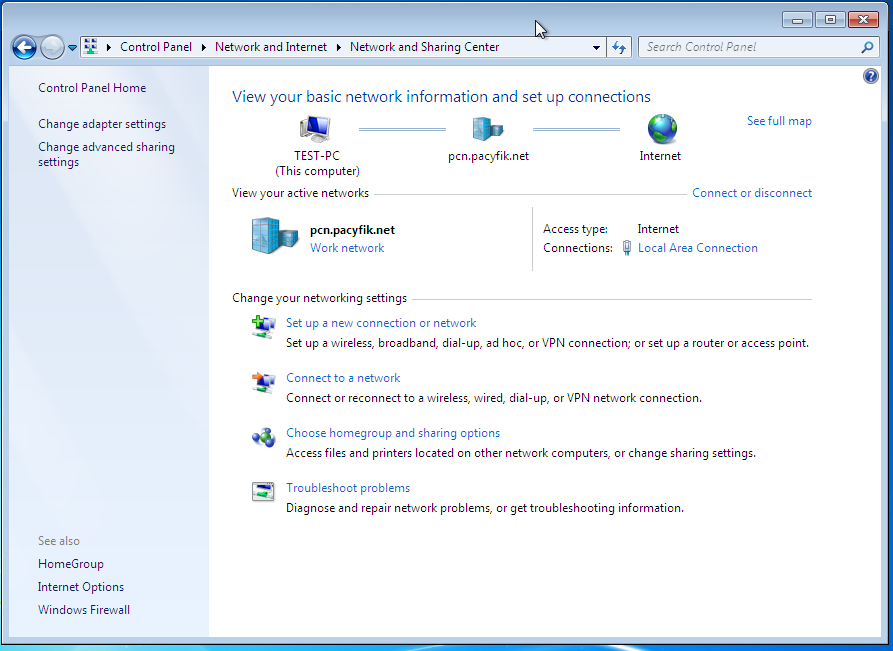 Configuration of VPN connection in Window 7 system to connect to MOHPA multiplayer server game: Pacyfik.net 1. Go to START > Control Panel > Network and Internet.. 2.