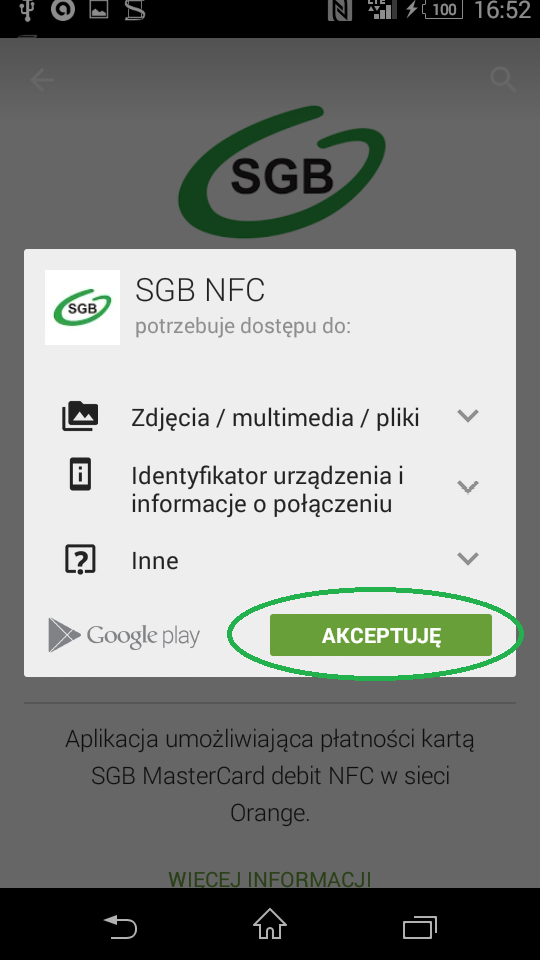 Przygotowanie telefonu 7.