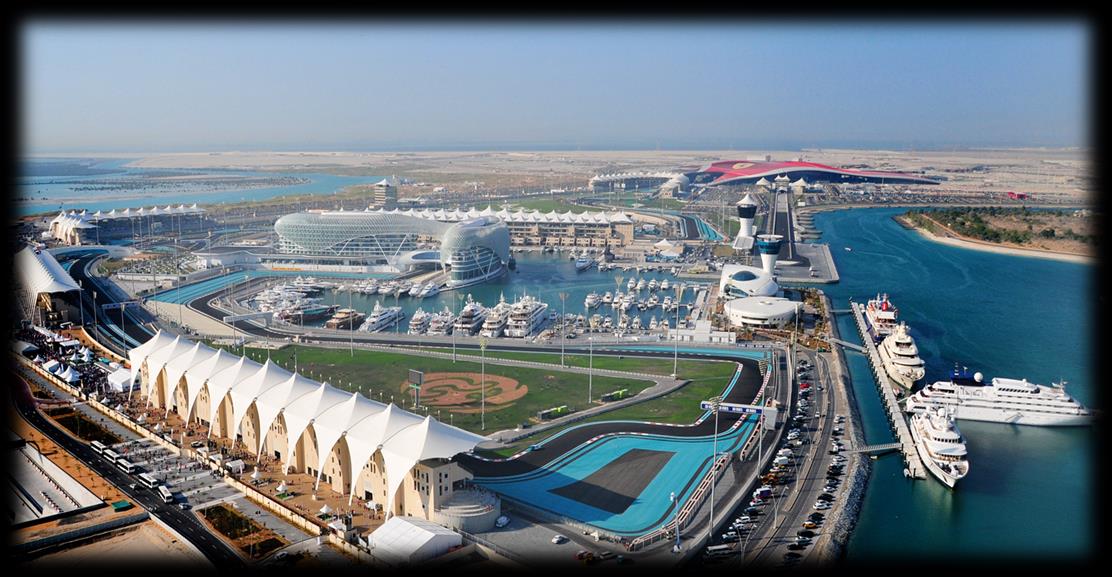 Pakiety obejmują: 3 noclegi w wybranych hotelach; pokój ze śniadaniem; wstęp na koncert po wyścigach; wstęp do Ferrari World; wstęp do Yas Water Park; 3-dniowy wstęp na F1 na trybunie Main
