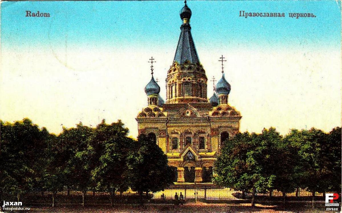 Cerkiew zbudowaną w 1902 roku, a w 1930