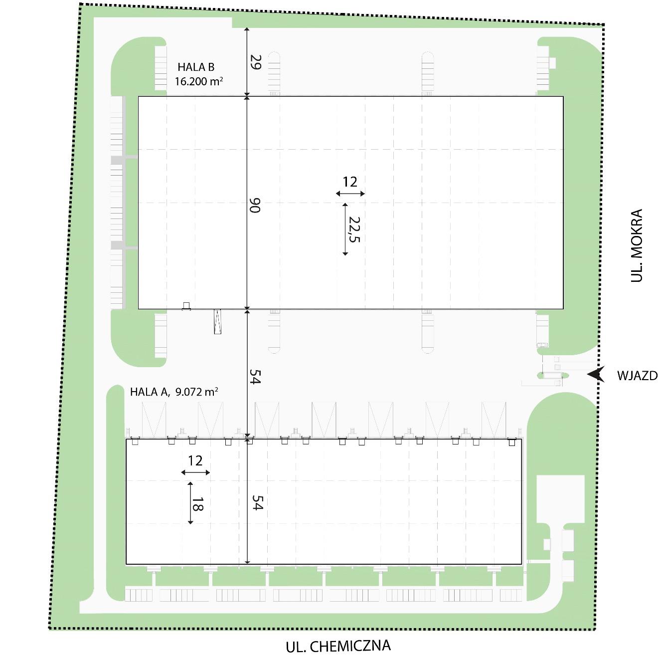 Waimea Logistic Park Bydgoszcz Plan