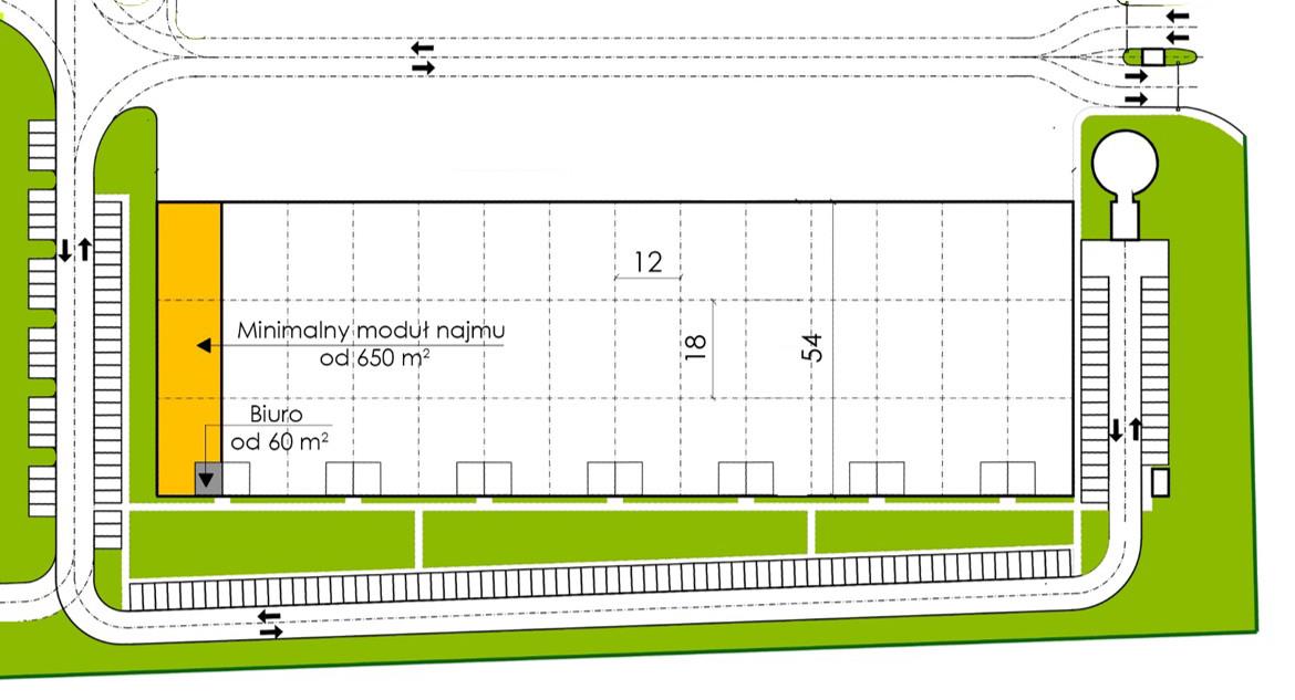 WAIMEA Logistic Park Bydgoszcz Plan zagospodarowania terenu - Etap I Small