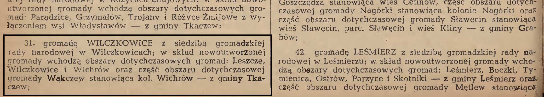 Akt powołania gromadzkich
