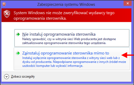 12. Podać ścieżkę do wcześniej rozpakowanego archiwum 13.