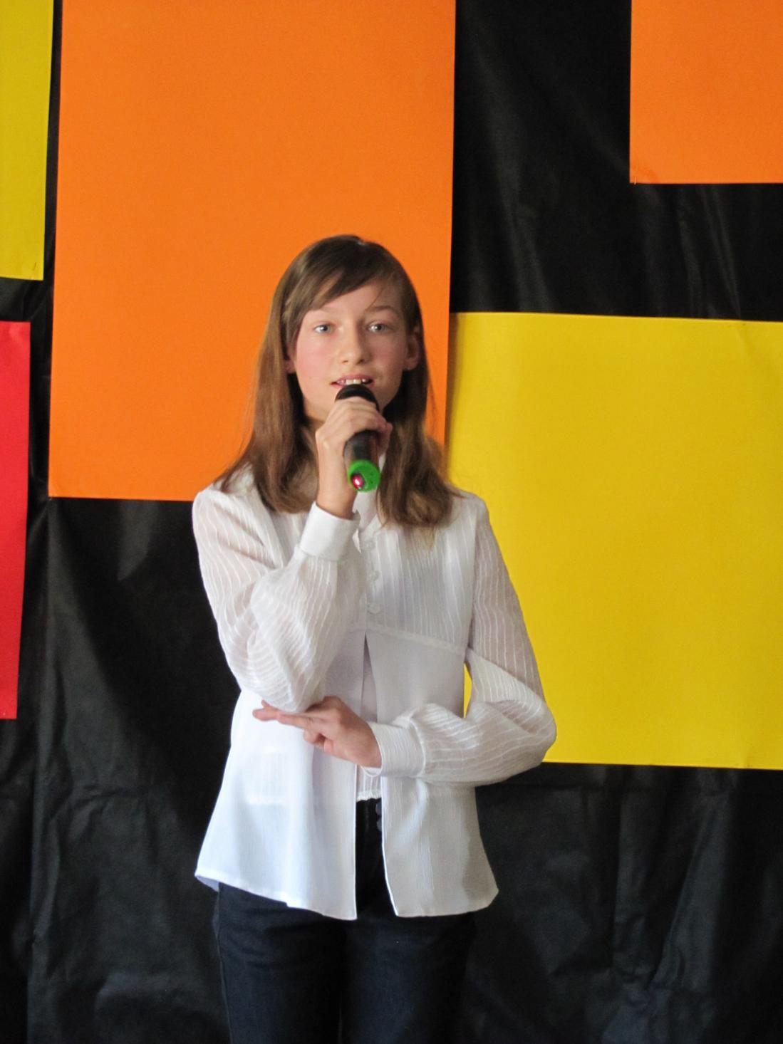 Julia Skolimowska zaśpiewała