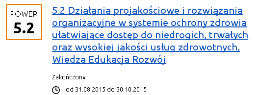 Wsparcie deinstytucjonalizacji opieki nad osobami zależnymi, poprzez rozwój alternatywnych form opieki nad osobami niesamodzielnymi (w tym osobami starszymi).