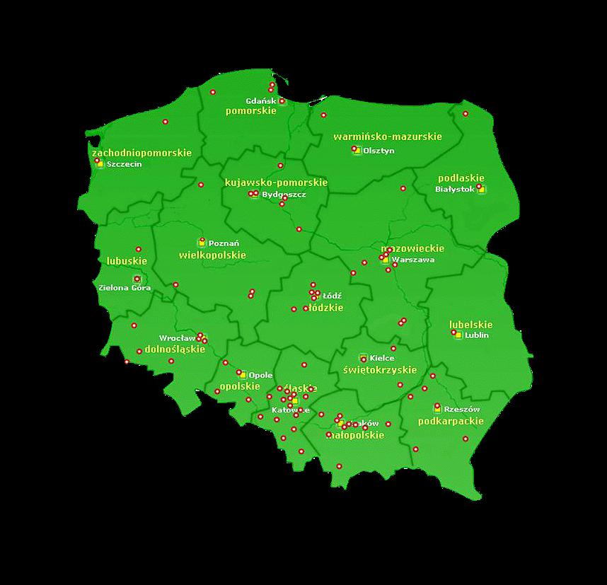 Rozmieszczenie geograficzne 88
