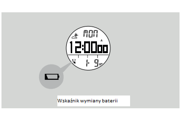21. Tryb oszczędzania energii Zegar posiada tryb oszczędzania energii, dzięki któremu żywotność bateria zegara zostanie przedłużona.