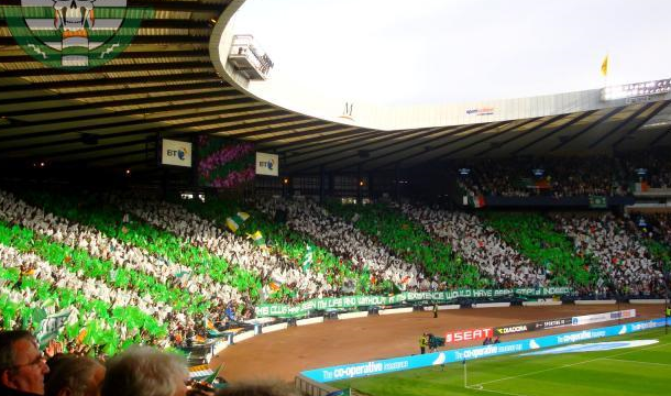(powyżej : filmik z sektoru 111, "młynu" na stadionie Celticu Glasgow) Green Brigade - najważniejsze informacje Ekipa GB powstała w roku 2006, w wyniku odłączenia się grupy ultrasów od ekipy Jungle