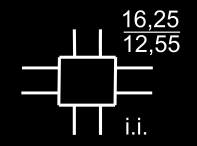39 BUBI04 wiadukt BRAK, 5555 + opis w A3 - wiadukt Obiekty znajdujące się pod obiektem: wiadukt przedstawia się linią ciągłą w kolorze szarym, natomiast obiekty bazy danych GESUT - linią ciągłą w