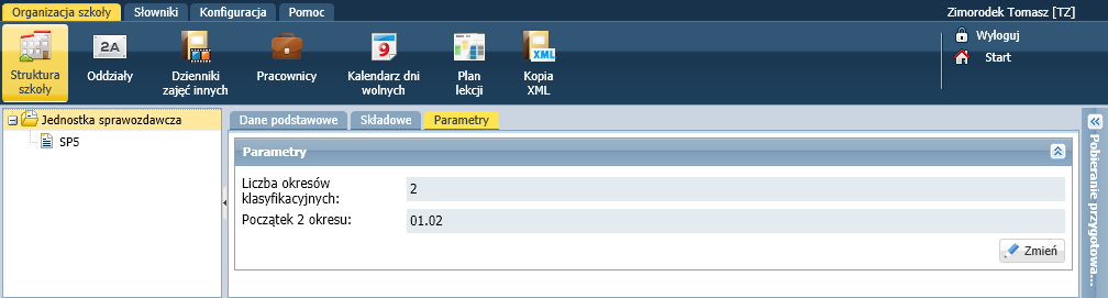 Jak rozpocząć pracę z systemem UONET+? 6/17 Na początku wystarczy wprowadzać dane wymagane (oznaczone w formularzach gwiazdką).