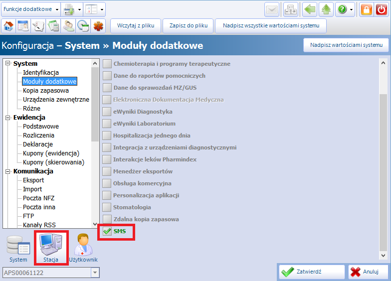 Rozpoczęcie pracy z modułem Rozdział Rozpoczęcie pracy z modułem 1 Aby rozpocząć pracę z modułem SMS należy: dokonać zakupu modułu i puli SMS na stronie Centrum Zarządzania Licencjami pobrać nowy