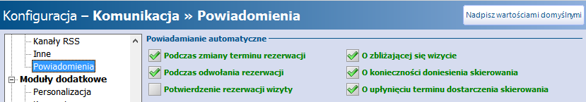 Konfiguracja modułu 3.