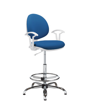 przyjazne krzesła do każdego wnętrza Strona główna / Kategorie produktów / Krzesła specjalistyczne / SMART SMART White gtp27 steel 06 + ring base OPIS Siedzisko i oparcie Miękkie, tapicerowane