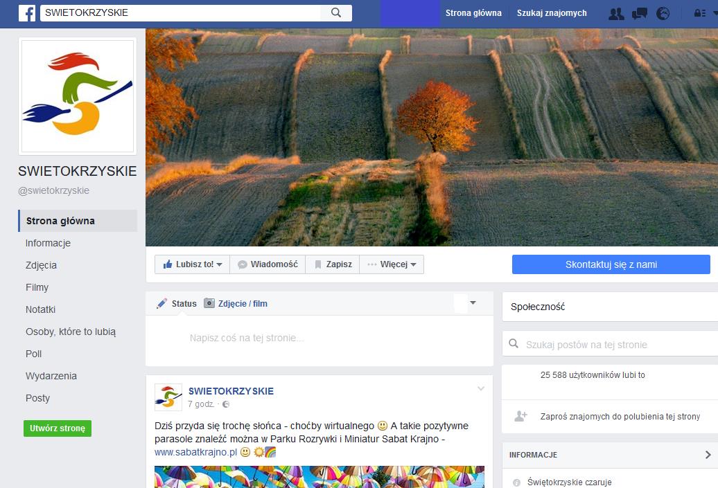 NOWO TWORZONYCH MATERIAŁACH PROMOCYJNYCH - strony internetowe