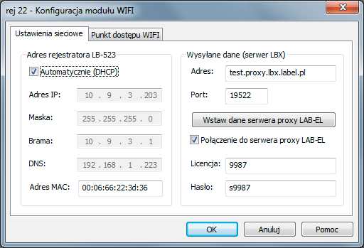 ależy również podac numer licencji i hasło, które przyznaje administrator serwera proxy. Dzięki serwerowi proxy serwer nie musi posiadać stałego publicznego adresu by nawiązać komunikację z.