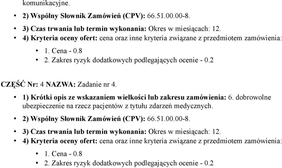 zakresu zamówienia: 6.