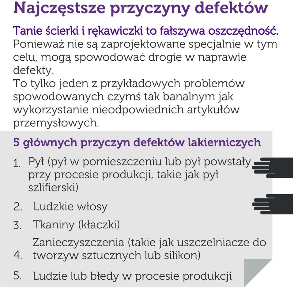 To tylko jeden z przykładowych problemów spowodowanych czymś tak banalnym jak wykorzystanie nieodpowiednich artykułów przemysłowych.