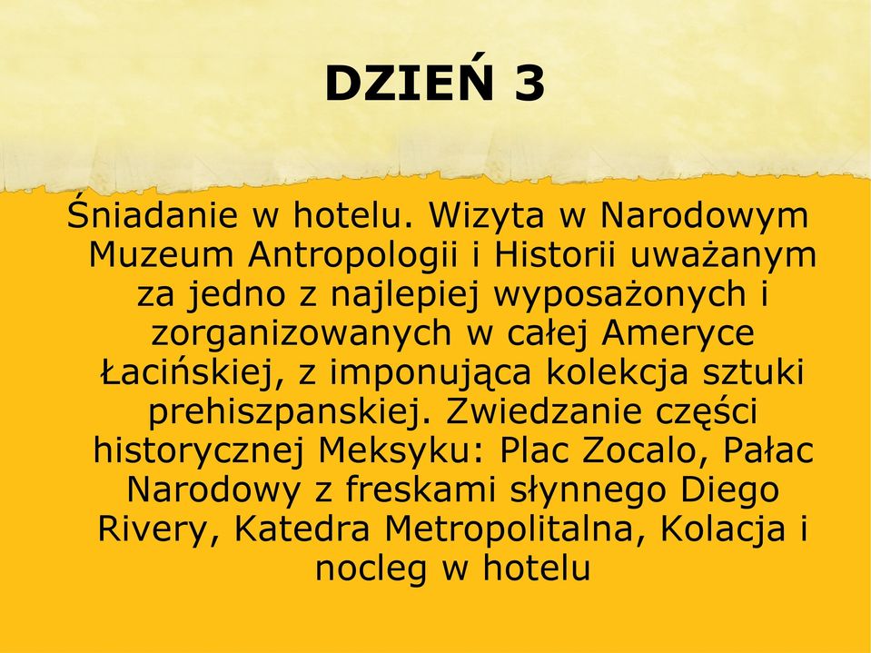 wyposażonych i zorganizowanych w całej Ameryce Łacińskiej, z imponująca kolekcja sztuki