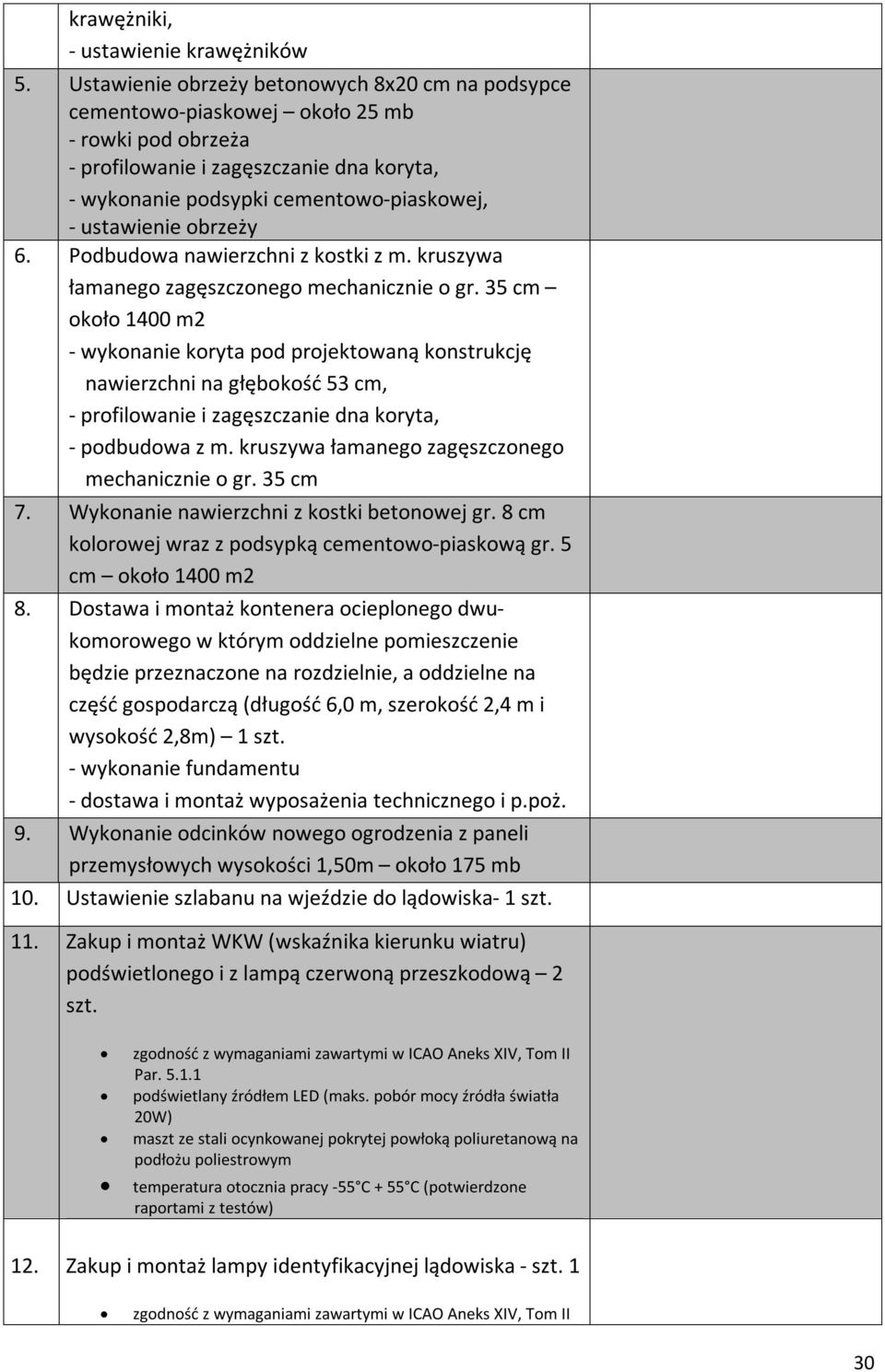 Podbudowa nawierzchni z kostki z m. kruszywa łamanego zagęszczonego mechanicznie o gr.