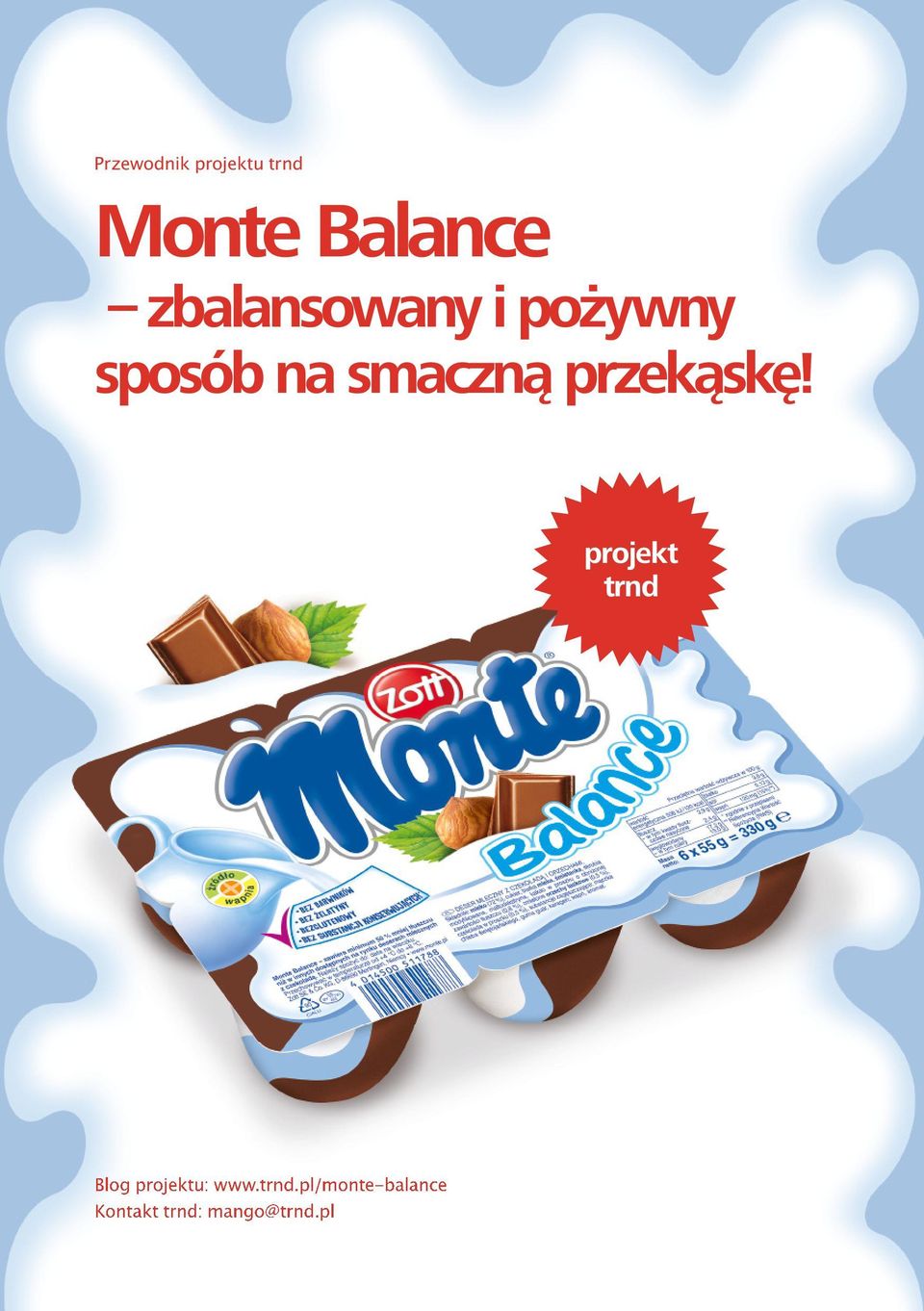 przekąskę! projekt trnd Blog projektu: www.