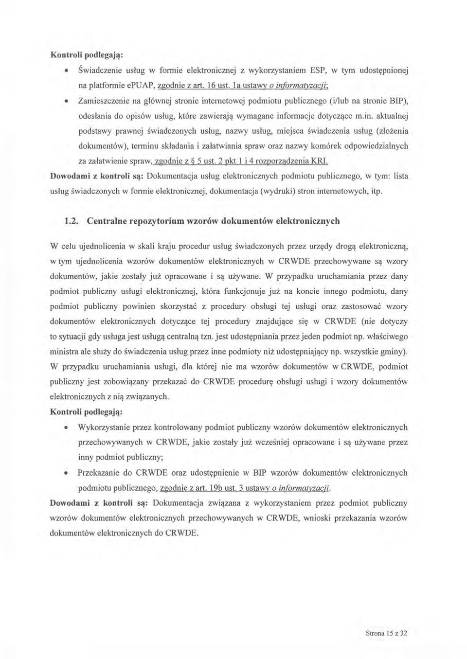ormatyzacii; Zamieszczenie na głównej stronie int