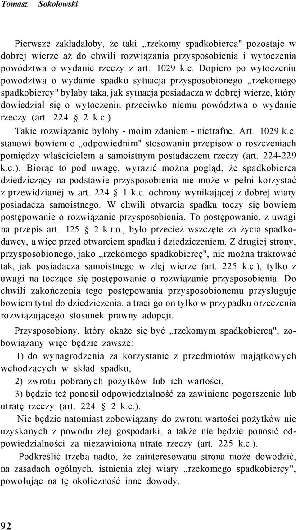 wili rozwiązania przysposobienia i wytocz